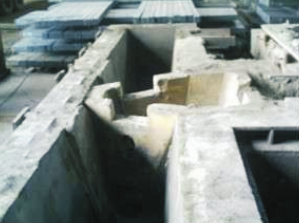 中间包干试振动料