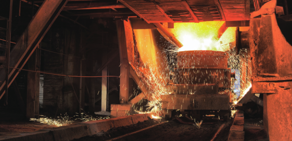 转炉出钢口填料